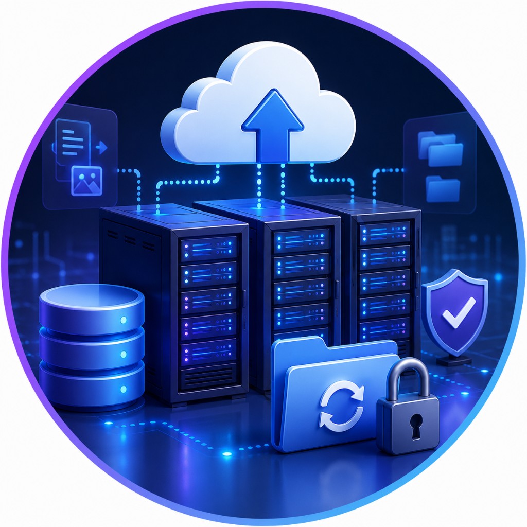 Data backup and storage solutions service